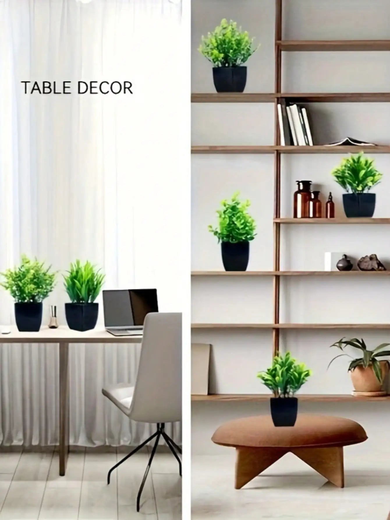 Mini Artificial Eucalyptus Plant Décor