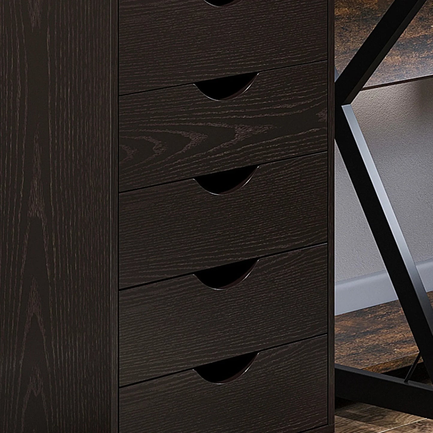 Homcom 5-Drawer File Cabinet