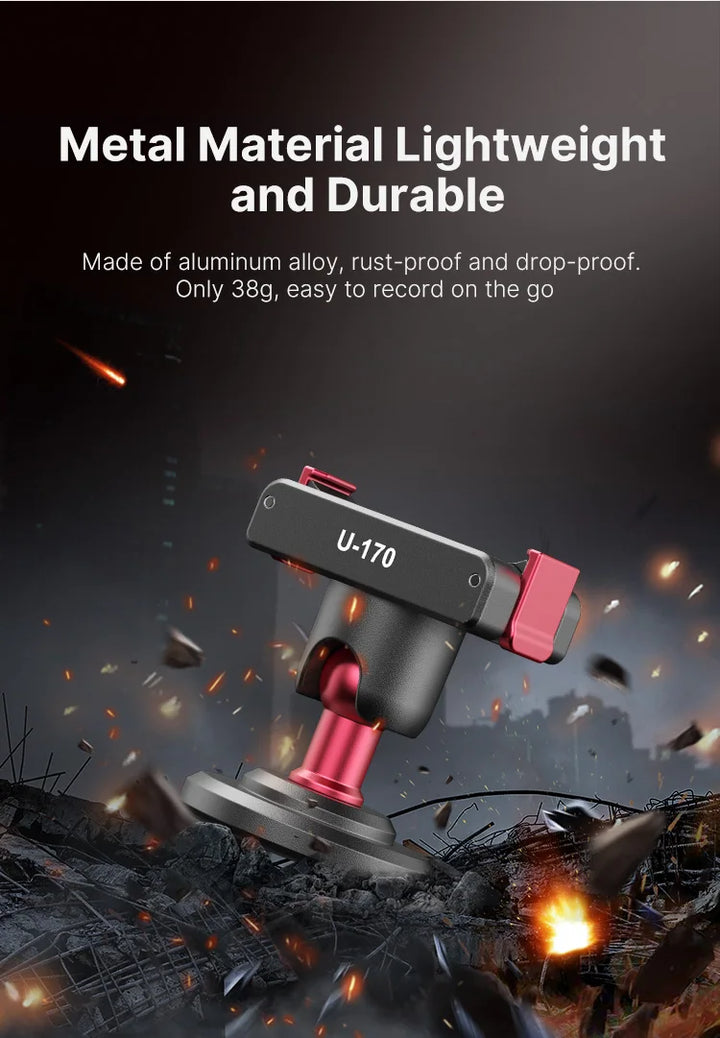Ulanzi MT-50 Magnetic Tripod for Dji Osmo Action 5 4 3 Adjustable Underwater Selfie Stick Stand Mount Action Camera Accessories