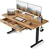 Adjustable Standing Desk with Drawers