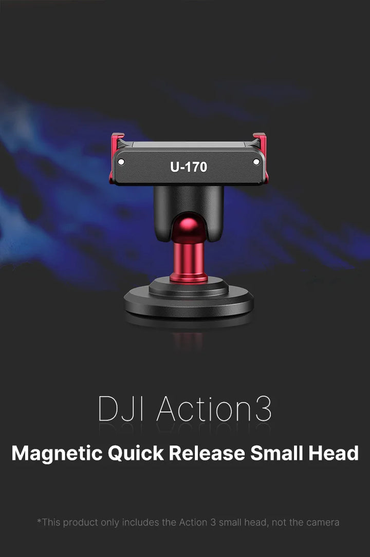 Ulanzi MT-50 Magnetic Tripod for Dji Osmo Action 5 4 3 Adjustable Underwater Selfie Stick Stand Mount Action Camera Accessories