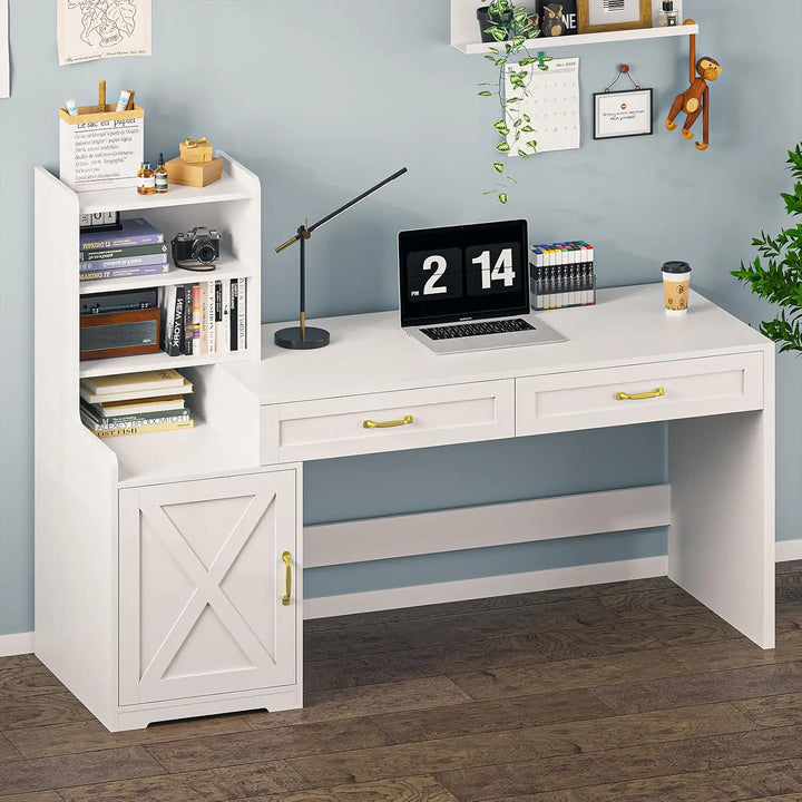 Office Computer Desk with Storage