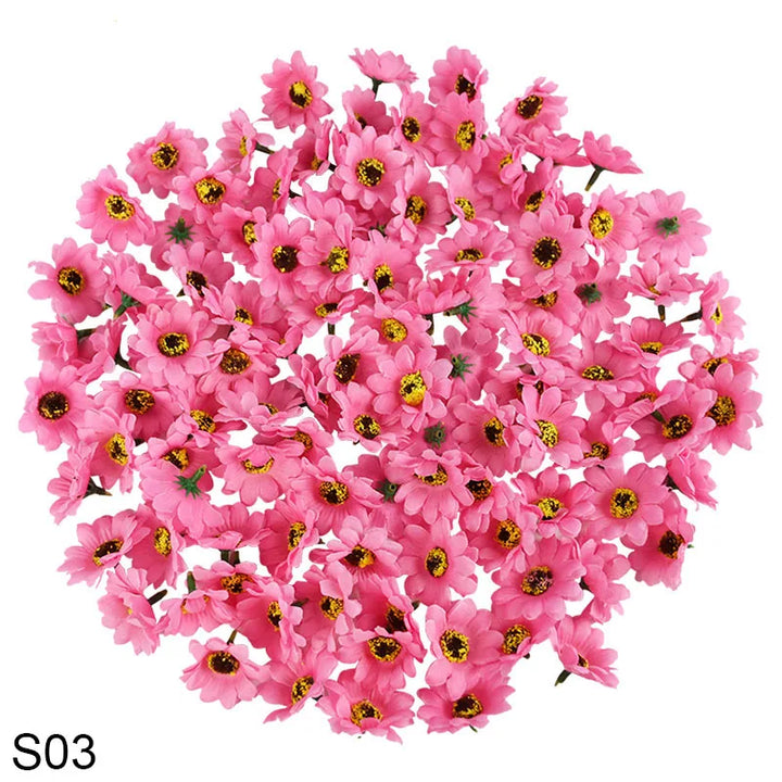 Mini Artificial Sunflower Heads