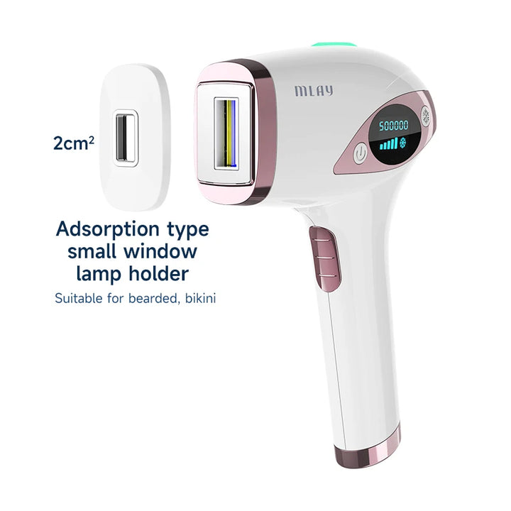 MLAY T4 IPL Laser Hair Removal Machine Ice Cool Permanent Face Body Bikini Epilator With 500000 Shots For Women Men Home Use