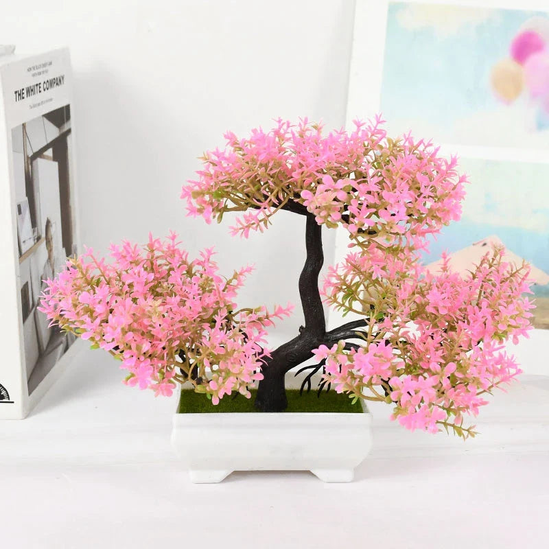 Artificial Bonsai Tree Potted Ornament