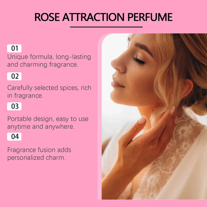 Roxelis Rose Charm Perfume Spray For Women