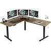 Electric L-Shaped Standing Desk