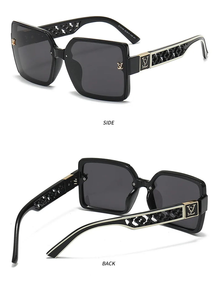 New Classic Fashion Sunglasses Women Luxury Glamour Men Brand Glasses Square Stylish Unisex UV400 Shades