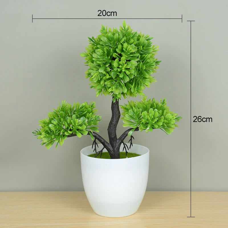 Artificial Bonsai Tree Potted Ornament