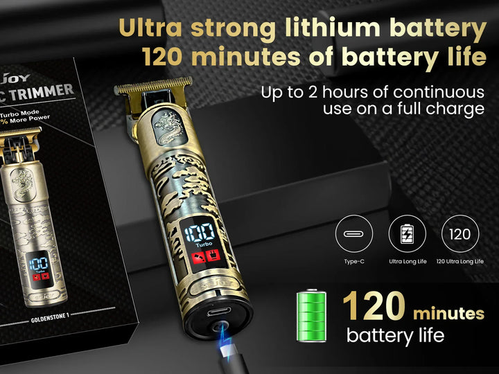 Sejoy Hair Clippers for Men Professional Cordless Barber Clippers for Hair Cutting Machine Rechargeable Beard Trimmer