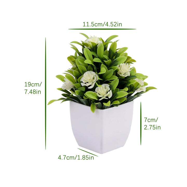 Artificial Potted Plant for Window