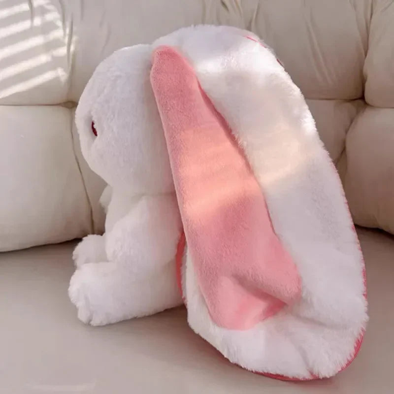 Cute Strawberry Carrot Rabbit Plush Toy Stuffed Creative Into Fruit Transform Baby Cuddly Bunny Doll 25cm for Kid Birthday Gift