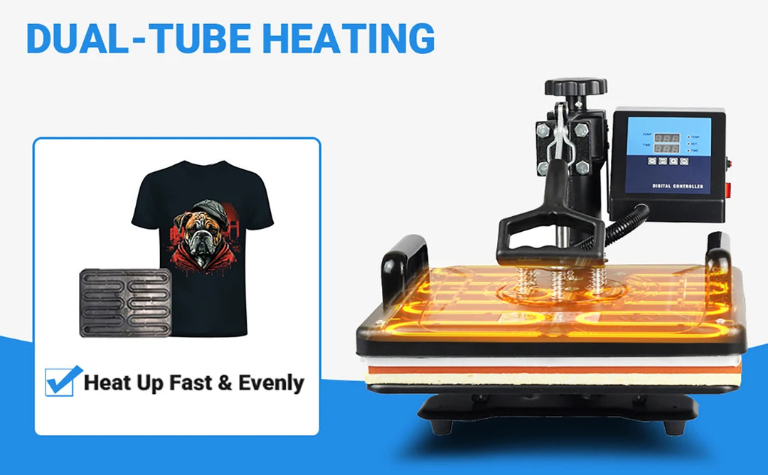 15 In 1 Combo Muntifunctional Sublimation Heat Press Machine Tshirt Heat Transfer Printer For Mug/Cap/football/bottle/pen/shoes