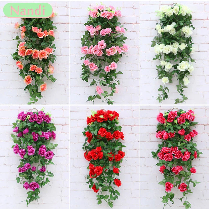 Artificial Flower Rattan Vine Décor