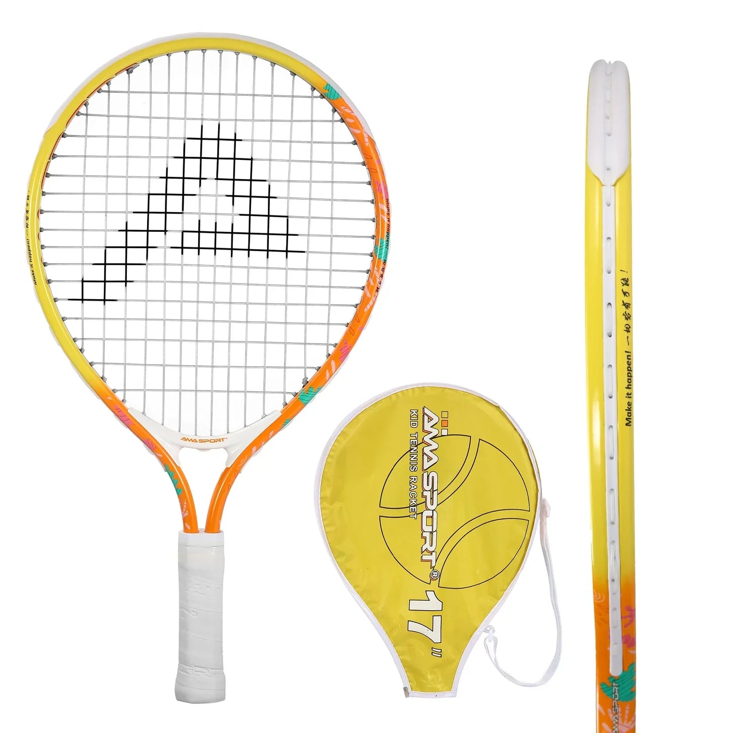 AMASPORT Kids Aluminum Tennis Racket