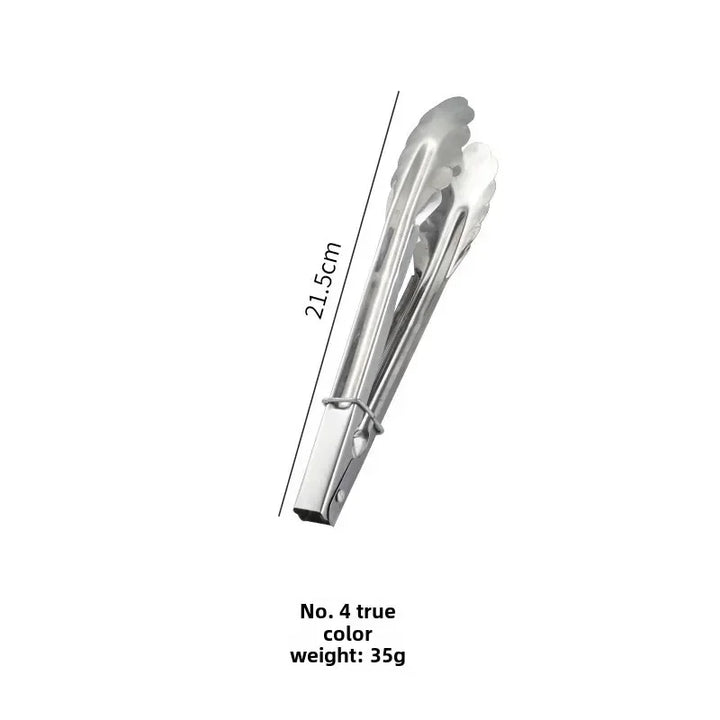 Bbq Hot Clamp Stainless Steel Plum Multifunctional Clamp Outdoor BBQ BBQ Accessories Bbq Kitchen Restaurant Bar Home Garden