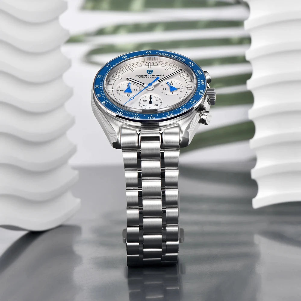 PAGANI DESIGN Watches For Men Chronograph Sapphire Luminous luxury Quartz Wristwatch Waterproof reloj deportivo hombre 2024 NEW