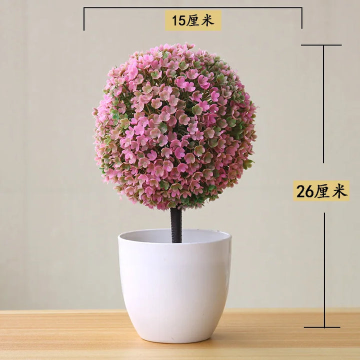 Mini Artificial Bonsai Tree Decoration