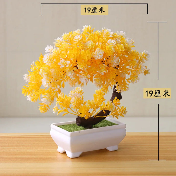 Mini Artificial Bonsai Tree Decoration
