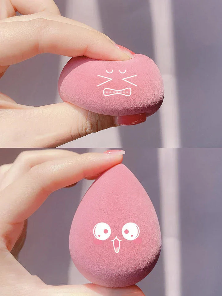 4PCS Wet & Dry Makeup Sponge Set
