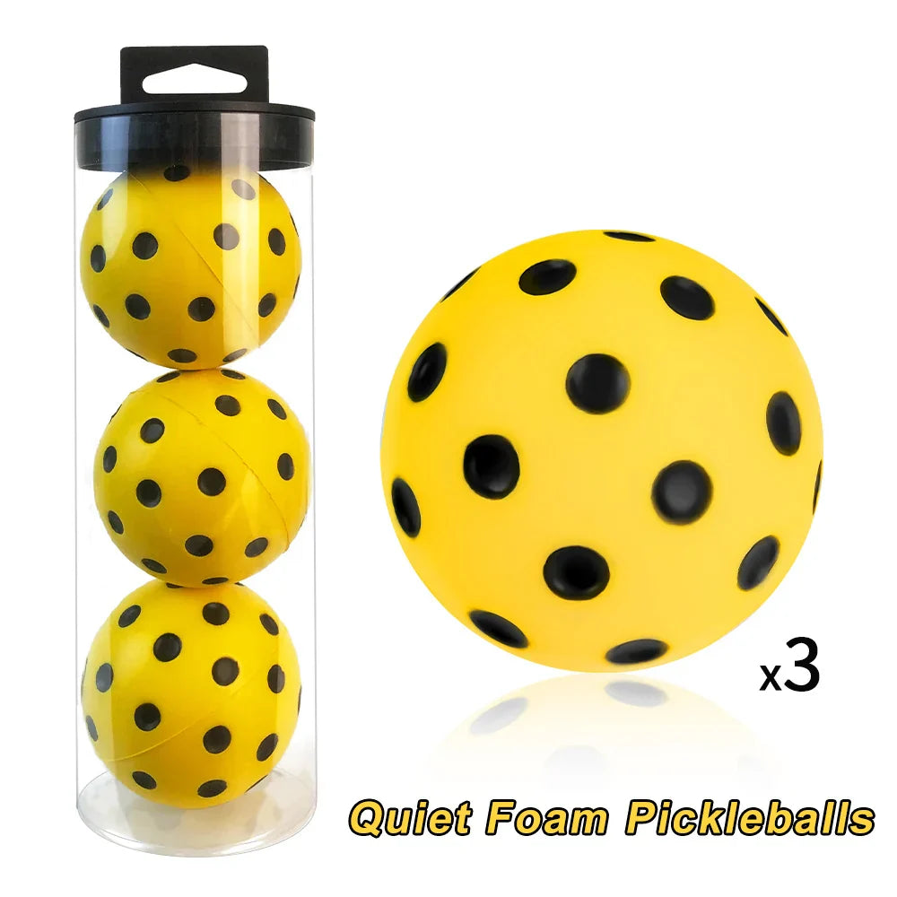 Silent Foam Indoor Pickleball Balls
