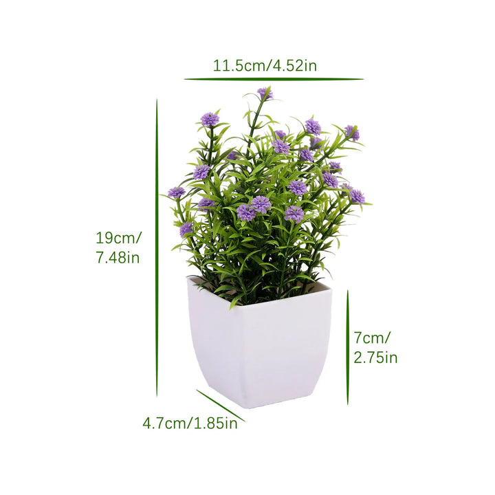 Artificial Potted Plant for Window