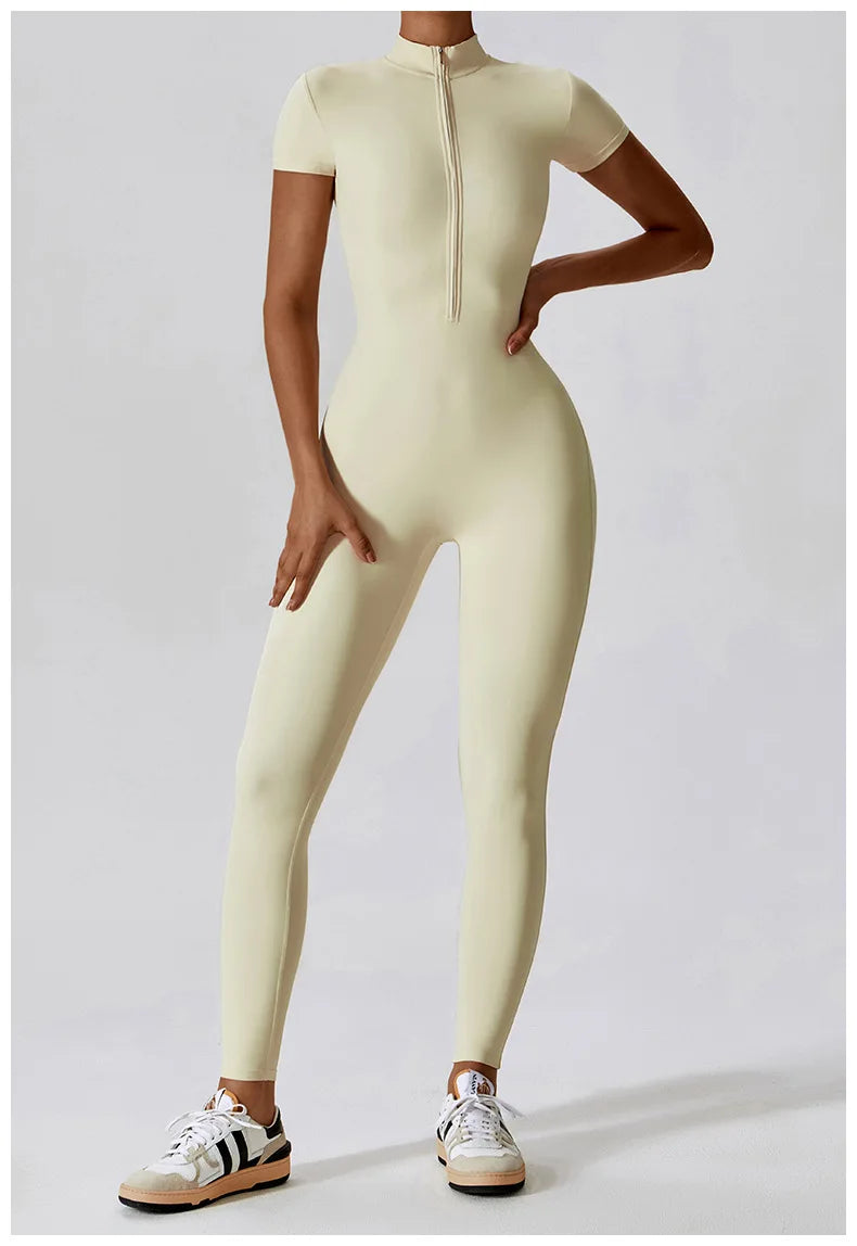 New Yoga Clothes Suit Workout Sports Set Women Bodysuits Gym Set Women Training Siamese Fitness Jumpsuit Female Sportswear