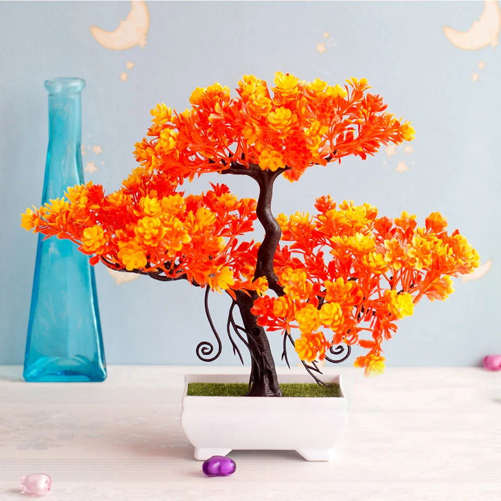 Artificial Potted Bonsai Tree Decor
