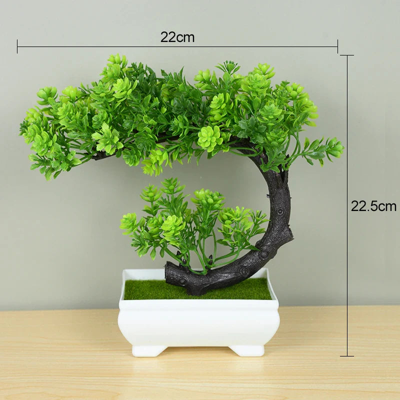 Artificial Bonsai Tree Potted Ornament