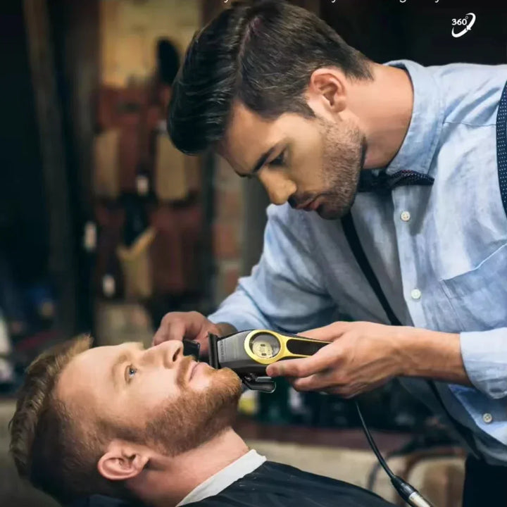 Kemei KM-2373Hair Clipper Magnetic Levitation Motor Hair Clipper Charging Base Men's Hair Clipper