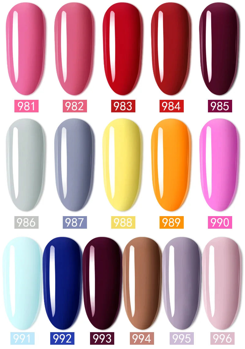 Venalisa VIP Kit 36/60 Colors Nail Gel Polish Set Fast Delivery Soak Off UV LED Base Coat Topcoat Color Book Nail Manicure Gel