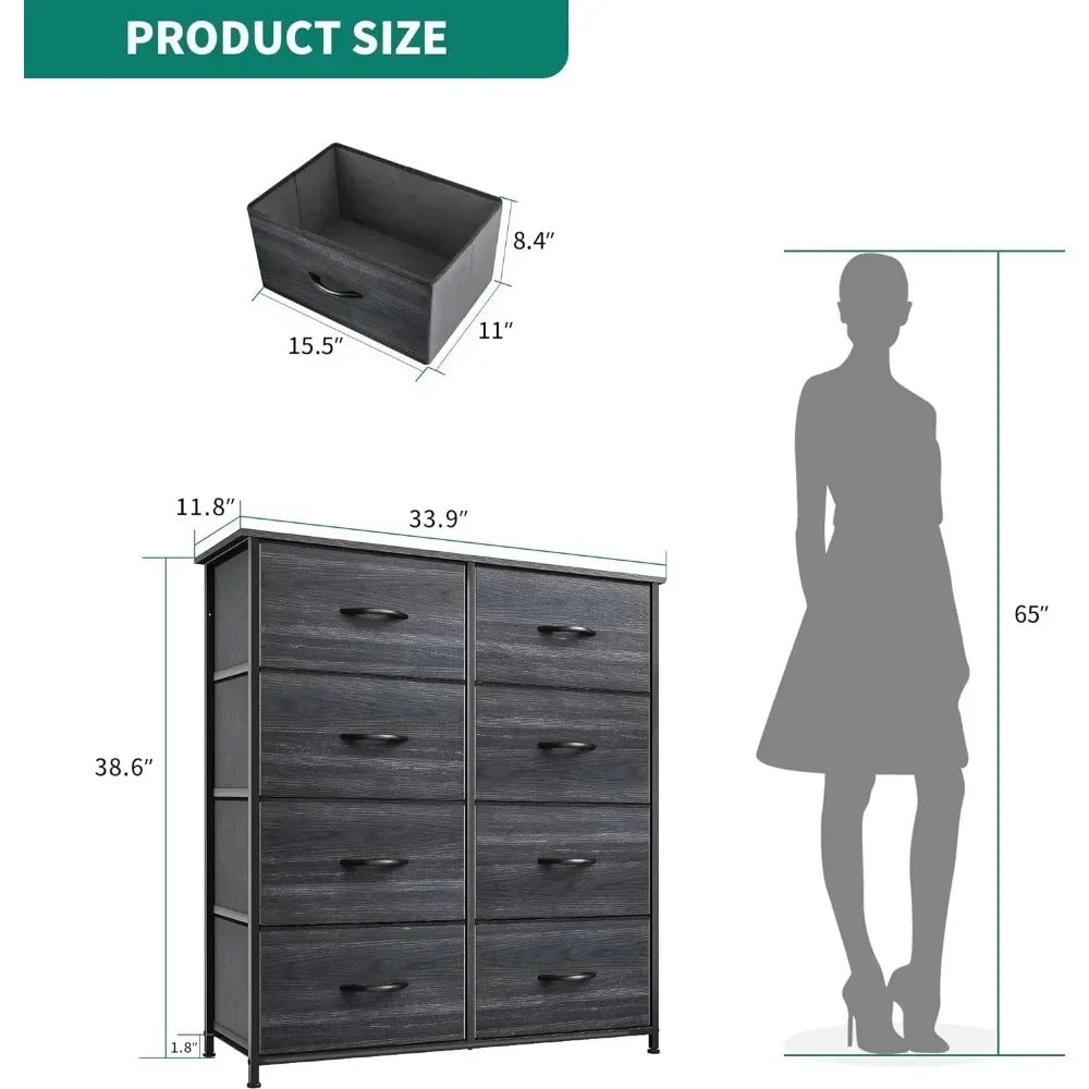 Fabric Storage Tower Dresser