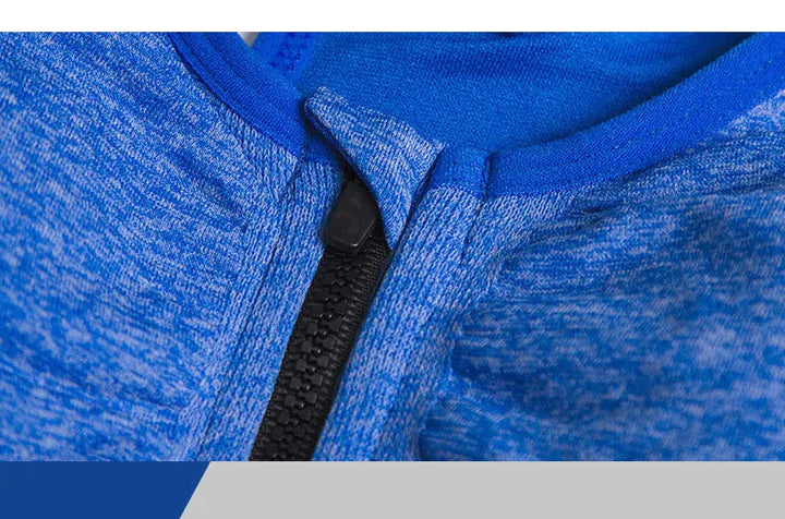 Front Zipper Sport Bra Gym top Breathable Brassiere Yoga Workout Running Vest Women's Underwear Shockproof Running Fitness Bra