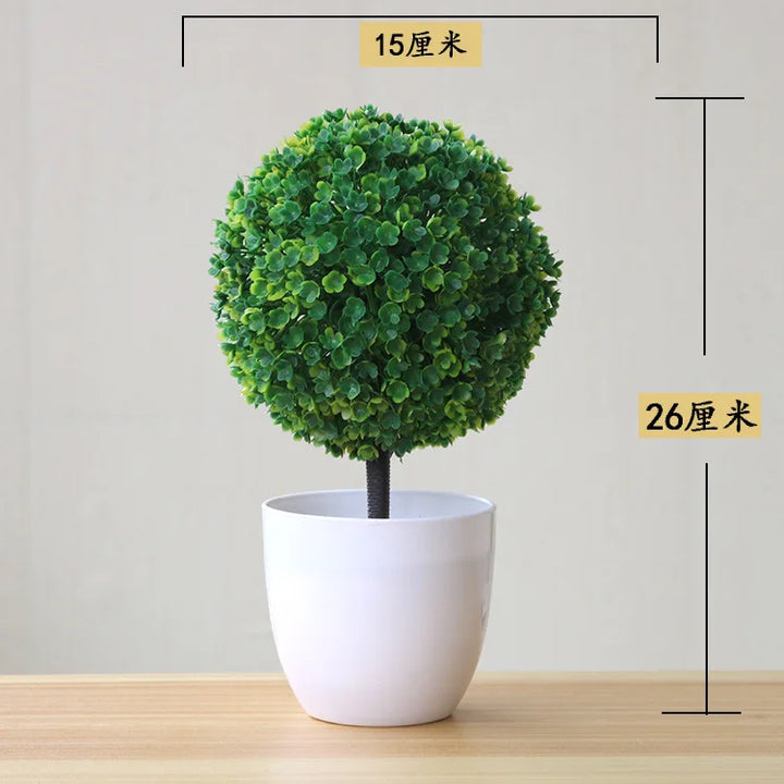 Mini Artificial Bonsai Tree Decoration