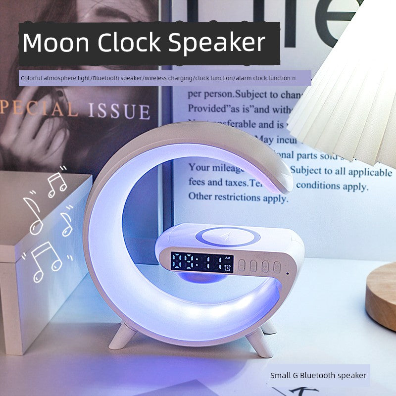 Wireless Charging Atmosphere Speaker Girl Fancy Night Light