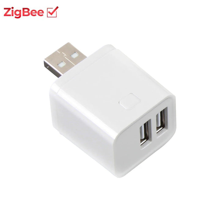 Tuya Smart for Zigbee WiFi Mini 1 2 3 USB Adaptor Switch 5V Micro USB Power Adaptor Smart Life Control Via Alexa Google Home