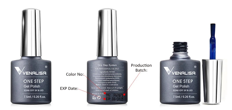 VENALISA VIP4 Kit Nail Gel Polish HEMA FREE Full Coverage 36/60 Color Gel Pigment Professional Nail Art Long-lasting Gel Varnish