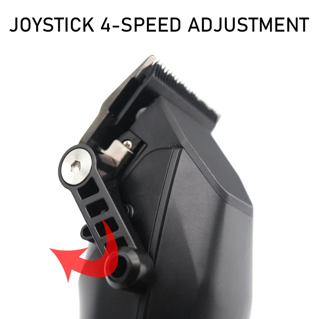 Kemei KM-1856 Men's Hair Clipper LED Display Cordless USB Interface Professional Hair Cutting Machine Hair Trimmer Haircut