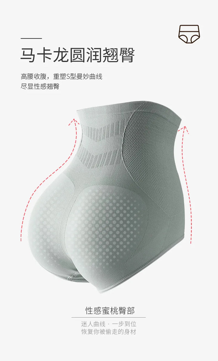 Bodyshaper High Waist Seamless Panties Women Underwear Anti-bacteria Soft Crotch Briefs for Female Intimates Lingerie Shapewear