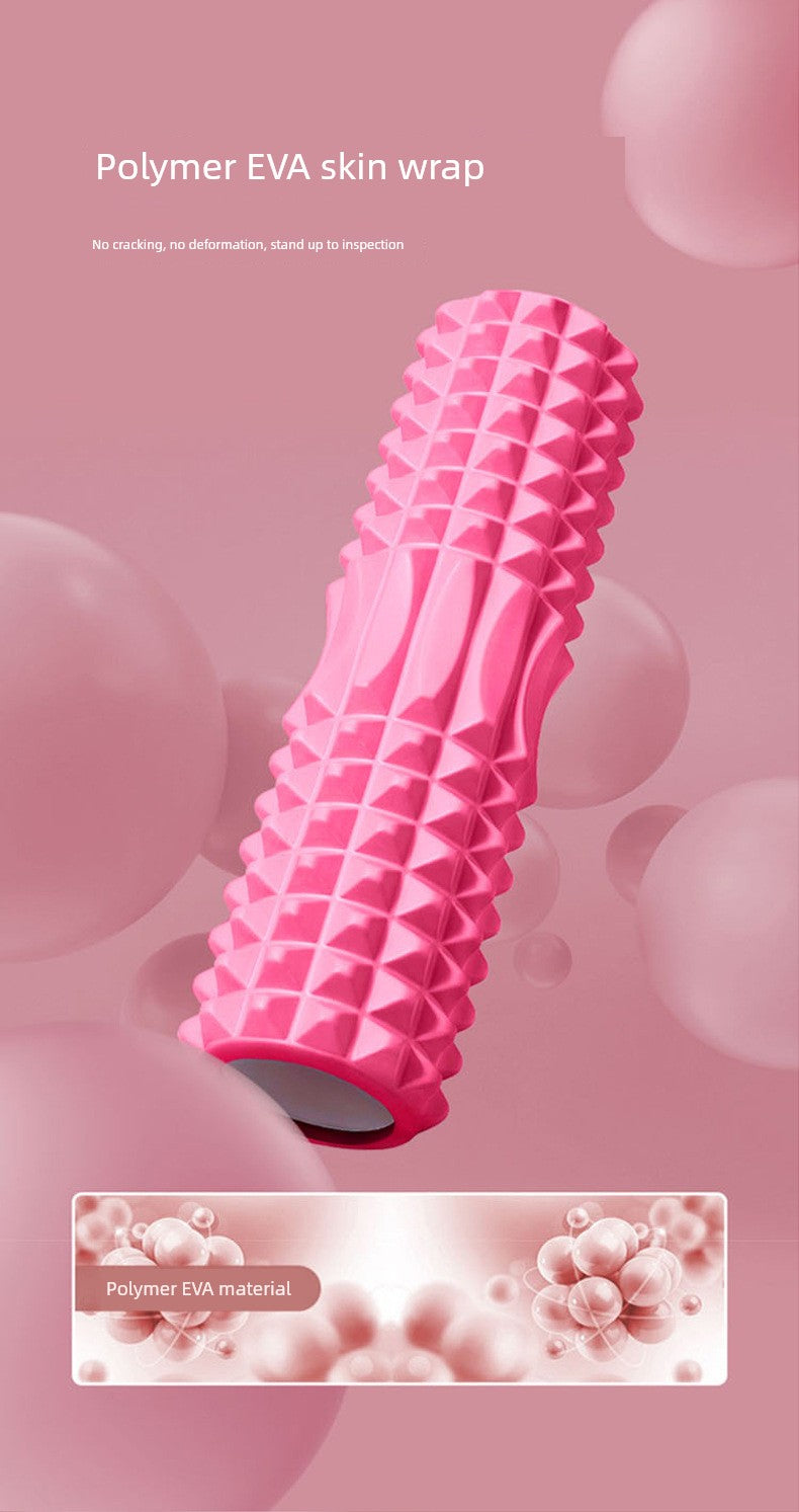 Foam Roller Roller Spiked Club Yoga Equipment Muscle Relaxation Roller Leg Slimmer Massage Shaft Foam Foam Roller