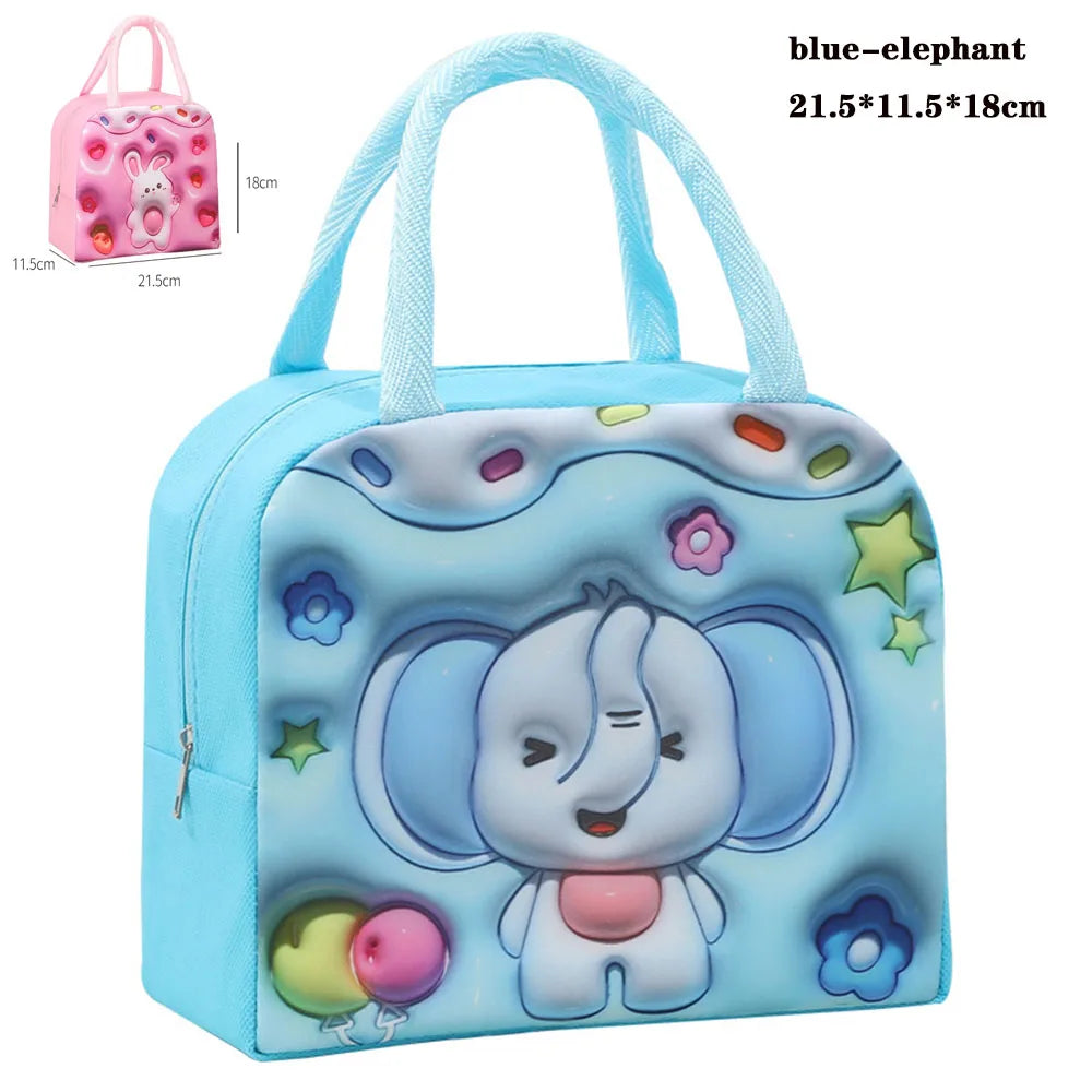 Thermal Bag Food Storage bag Student lunchbox cool bag for Children Food Container for Kids School small Thermal Lunch food Bag