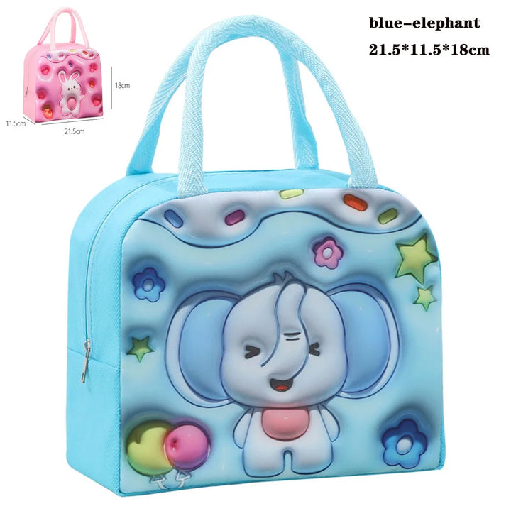Thermal Bag Food Storage bag Student lunchbox cool bag for Children Food Container for Kids School small Thermal Lunch food Bag