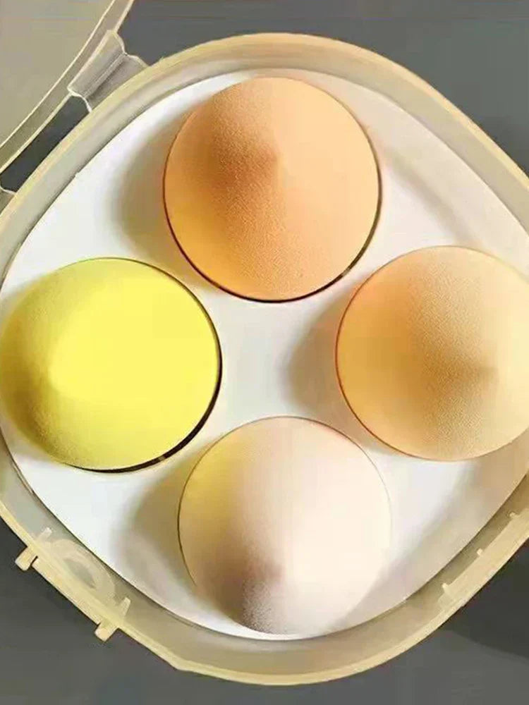 4PCS Wet & Dry Makeup Sponge Set