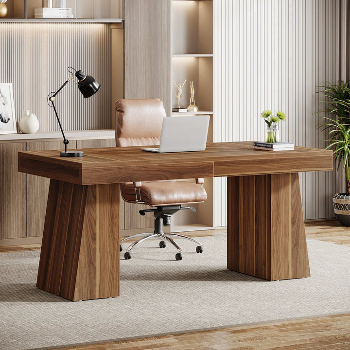 Tribesigns 55" Executive Office Desk