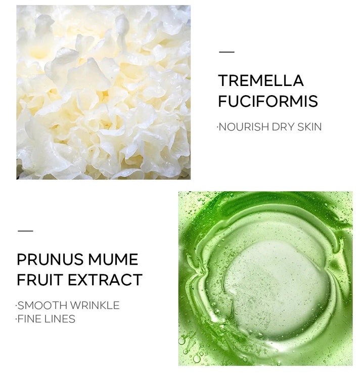 Japan Sakura Wrinkle Remover Face Serum Cream Anti-Aging Fade Fine Lines Lift Firming Vitamin C Whitening Rejuvenation Skin Care