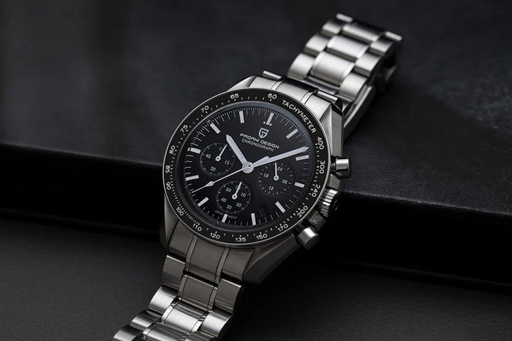 2025 New PAGANI DESIGN V5 Moon Men's Watches Top Luxury Quartz Watch For Men Chronograph Waterproof Sport Stainless Steel Clock
