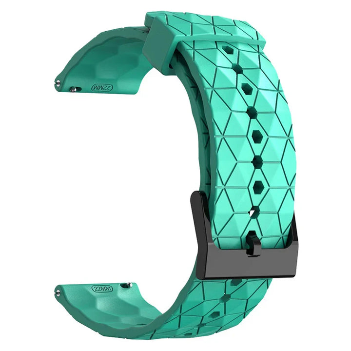 Silicone 22mm strap For Huawei GT 2 3 4 46mm WristStrap For Huawei Watch3 GT4 GT2 Pro GT2e Magic2 Bracelet Football Pattern Band