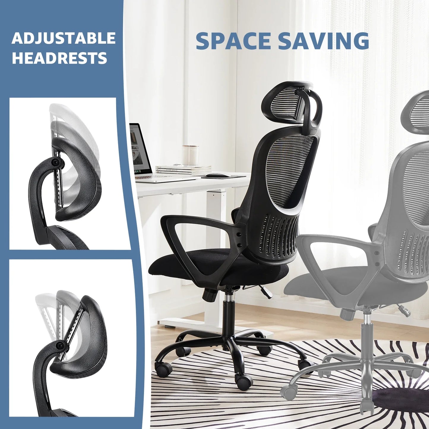 JHK Ergonomic Rocking Gaming Chair