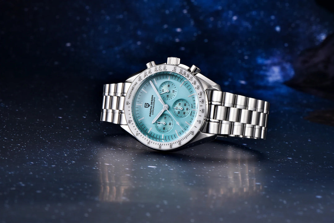 PAGANI DESIGN Moon Mens Watches 2023 Top Brand Luxury Quartz Watch For Men Chronograph Luminous Sapphire Mirror Waterproof Clock