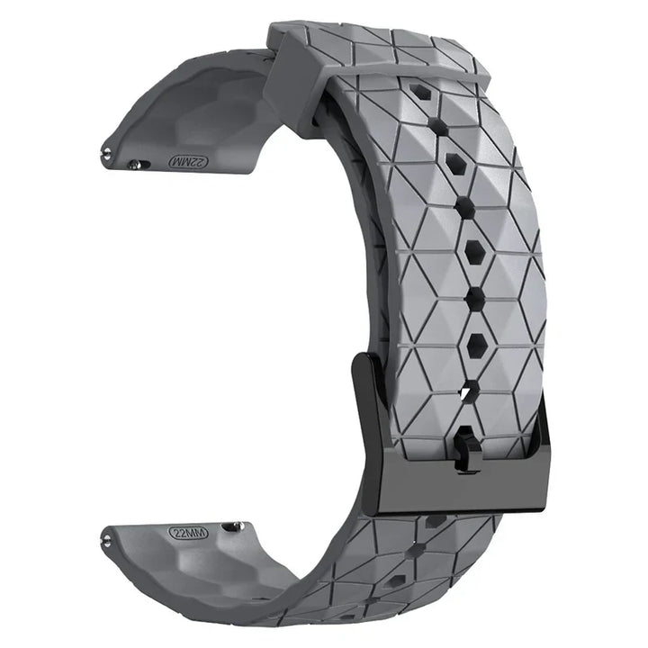 Silicone 22mm strap For Huawei GT 2 3 4 46mm WristStrap For Huawei Watch3 GT4 GT2 Pro GT2e Magic2 Bracelet Football Pattern Band